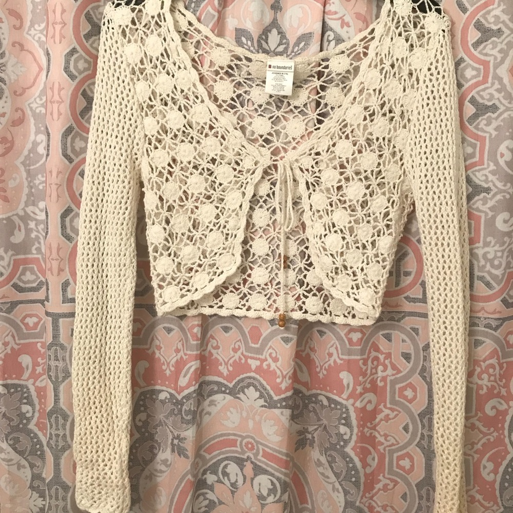 cropped knitted sweater✨